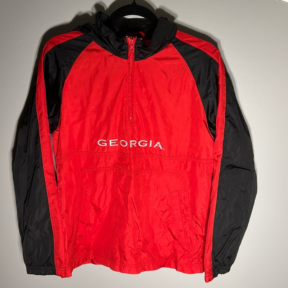 Vintage Georgia Bulldogs windbreaker